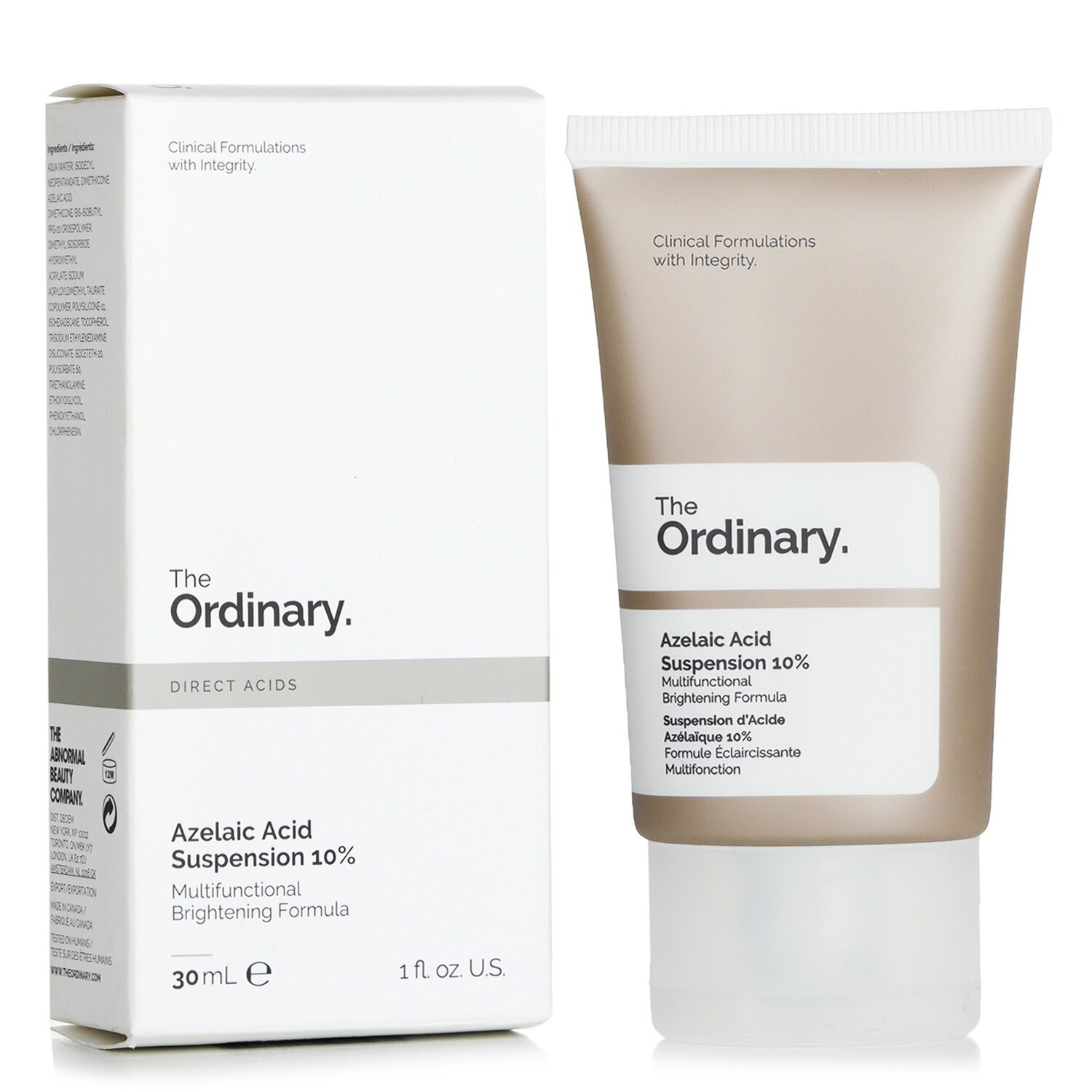 The Ordinary-Azelaic Acid Suspension 10% Cream for Redness and Blemish-Prone Skin