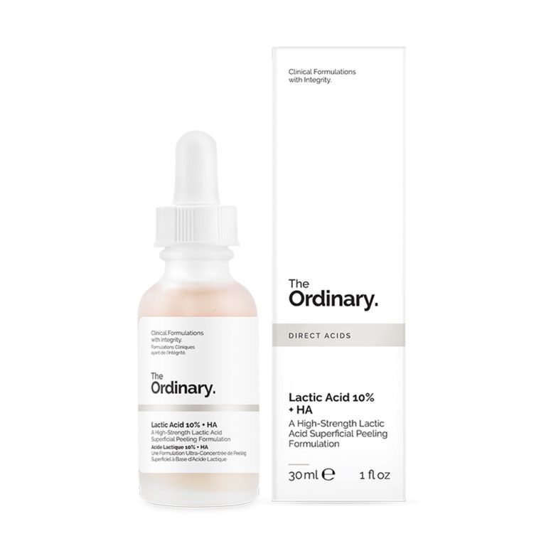 The Ordinary-Lactic Acid 10% + HA 2% High-Strength Exfoliating Serum for Uneven Texture