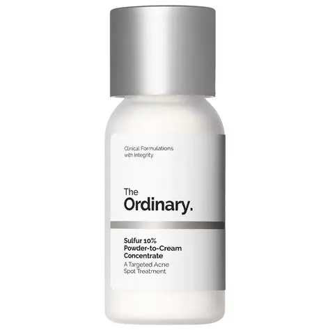 The Ordinary-Sulfur 10% Powder-to-Cream Concentrate Acne Spot Treatment