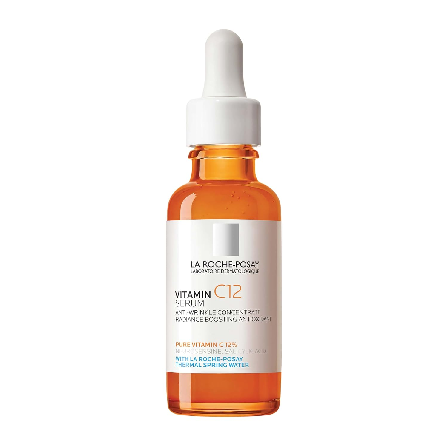 La Roche-Posay Pure 12% Vitamin C Serum For Face With Hyaluronic Acid & Salicylic Acid