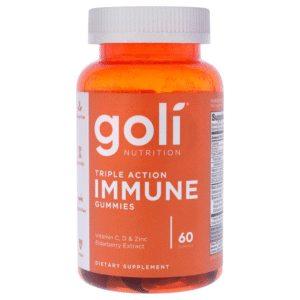 Golí Triple Action Immune Gummies 60 gummies