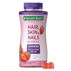 Natures Bounty Hair, Skin y Nails Gummies 200 Fresa